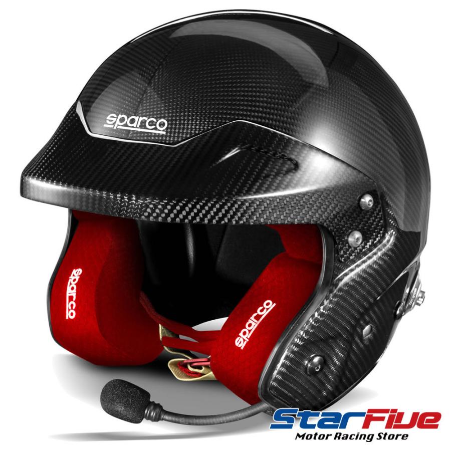 sparco スパルコ ジェットヘルメット 4輪用 RJ-i カーボン FIA8859 