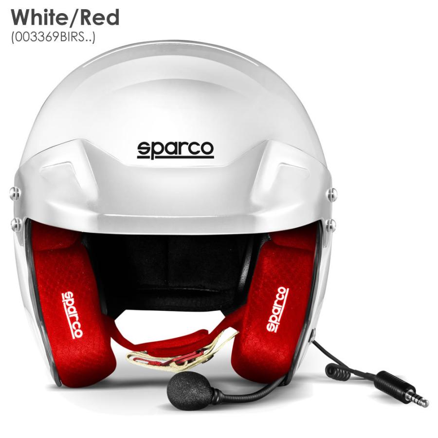 スパルコ ジェットヘルメット 4輪用 RJ-i ホワイト FIA8859-2015 