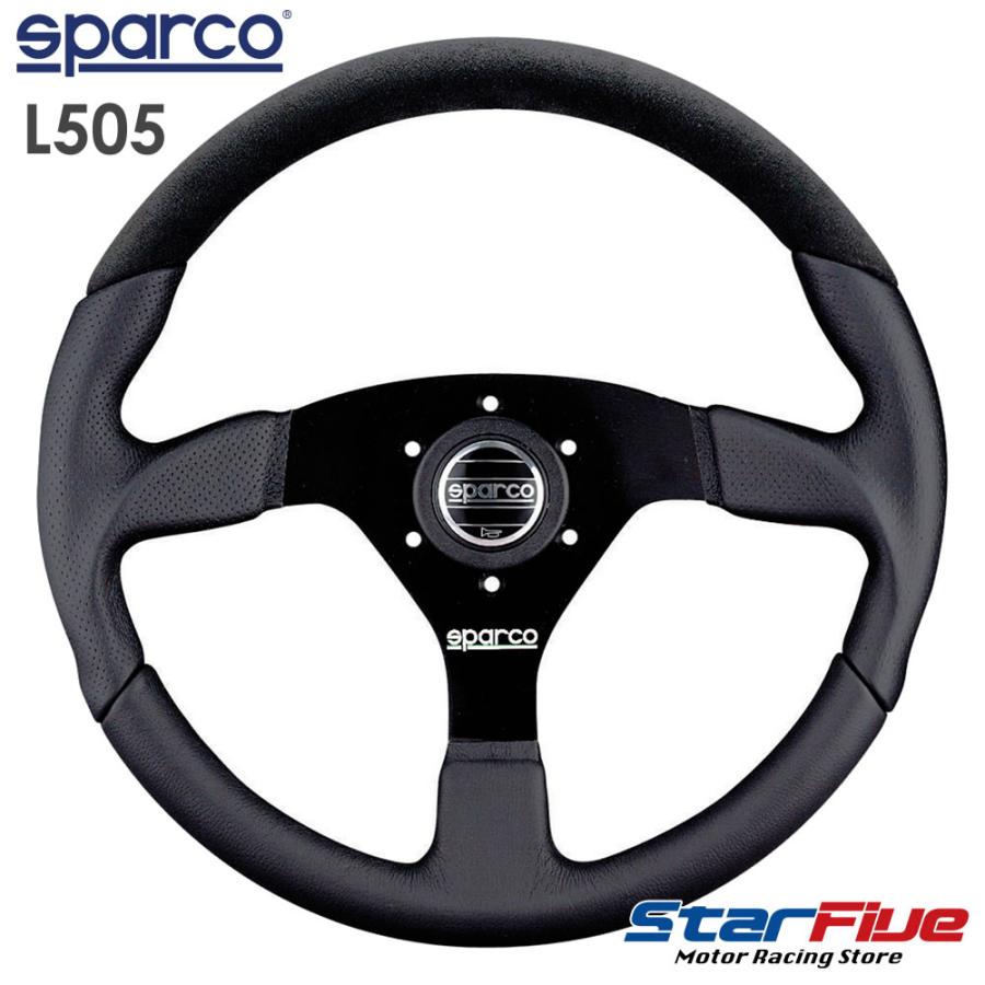 sparco スパルコ ステアリング L505 LEATHER レザー 350mm
