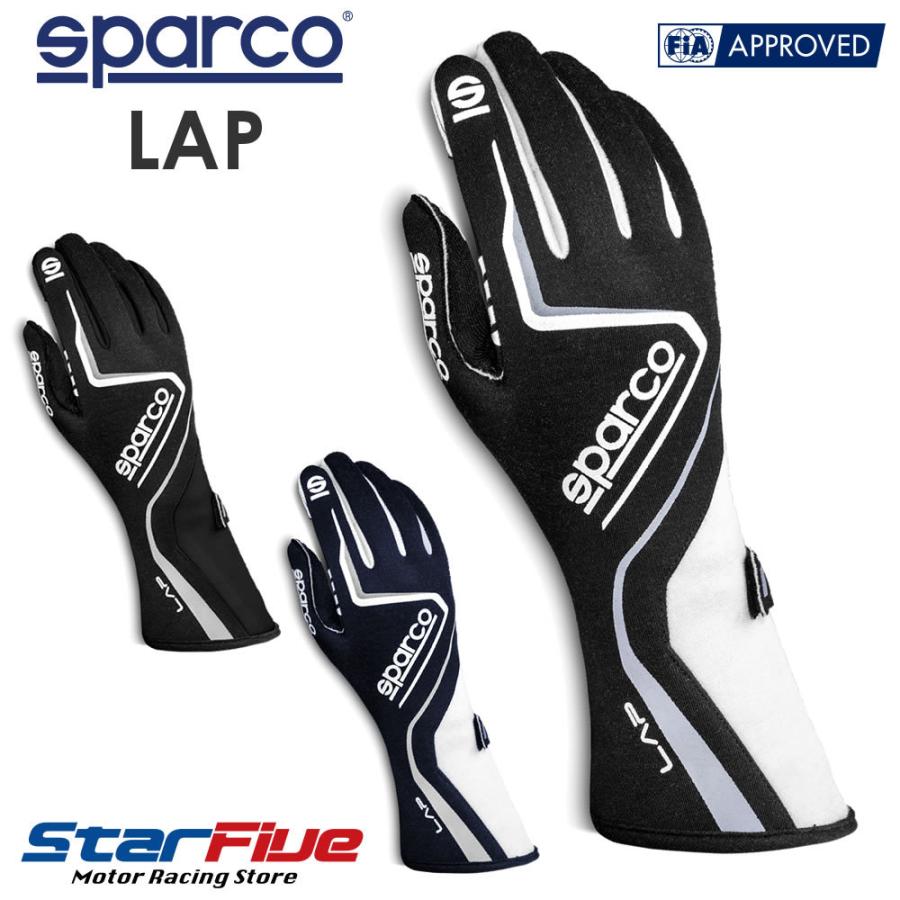 スパルコ レーシンググローブ 4輪用 Lap ラップ 内縫い Fia公認 Sparco Sparco Lap Gloves Star5 スターファイブ 通販 Yahoo ショッピング