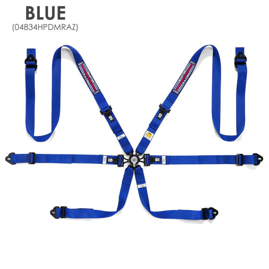 sparco スパルコ×マルティーニレーシング 6点式シートベルト