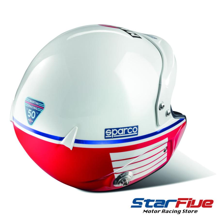 sparco スパルコ×マルティーニレーシング ジェットヘルメット 4輪用