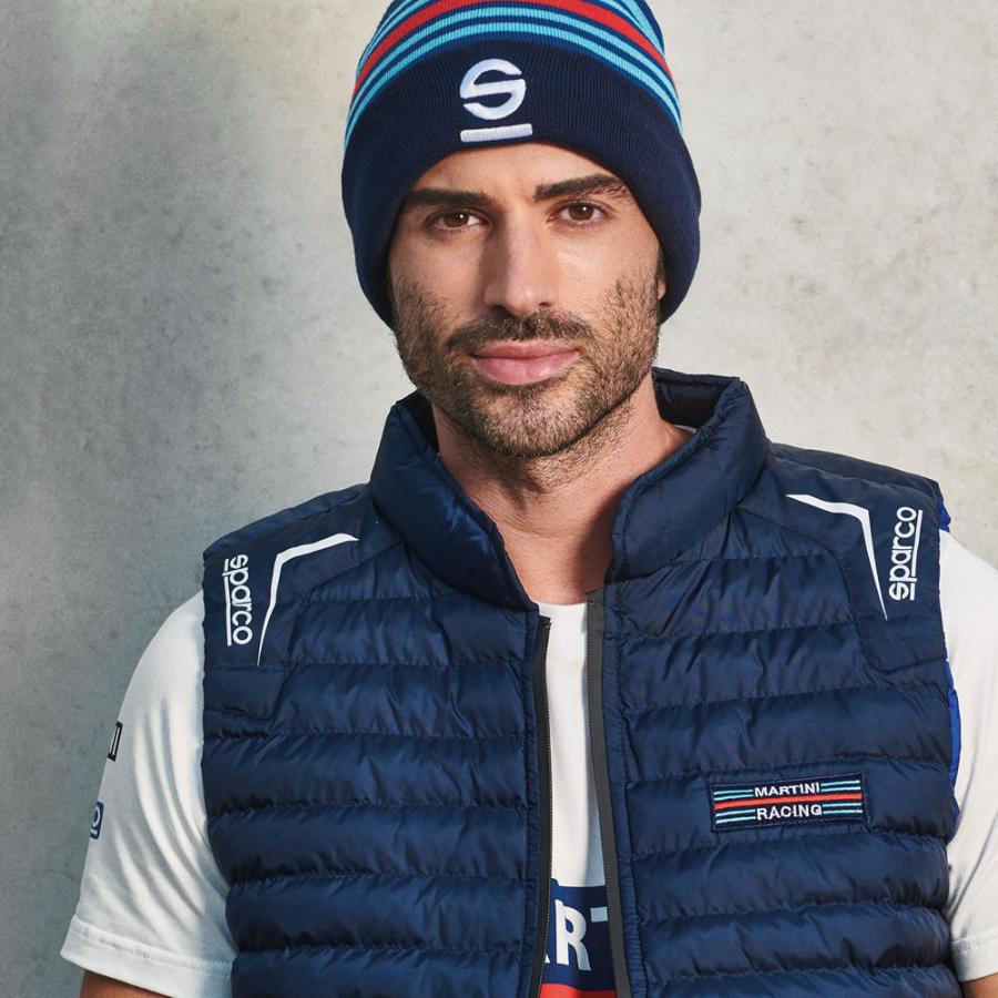 スパルコ×マルティーニレーシング ダウンベスト GILET ジレ Sparco MARTINI RACING sparco
