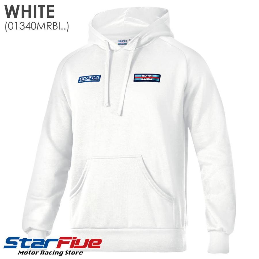 スパルコ×マルティーニレーシング フーデッドパーカー ビッグストライプ HOODIE BIG STRIPES Sparco MARTINI RACING｜star5｜04