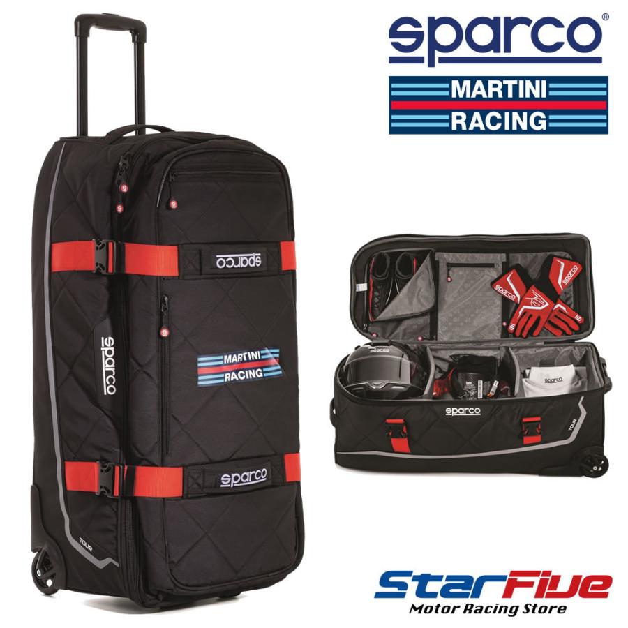 スパルコ×マルティーニレーシング キャリーバッグ TOUR ツアー Sparco
