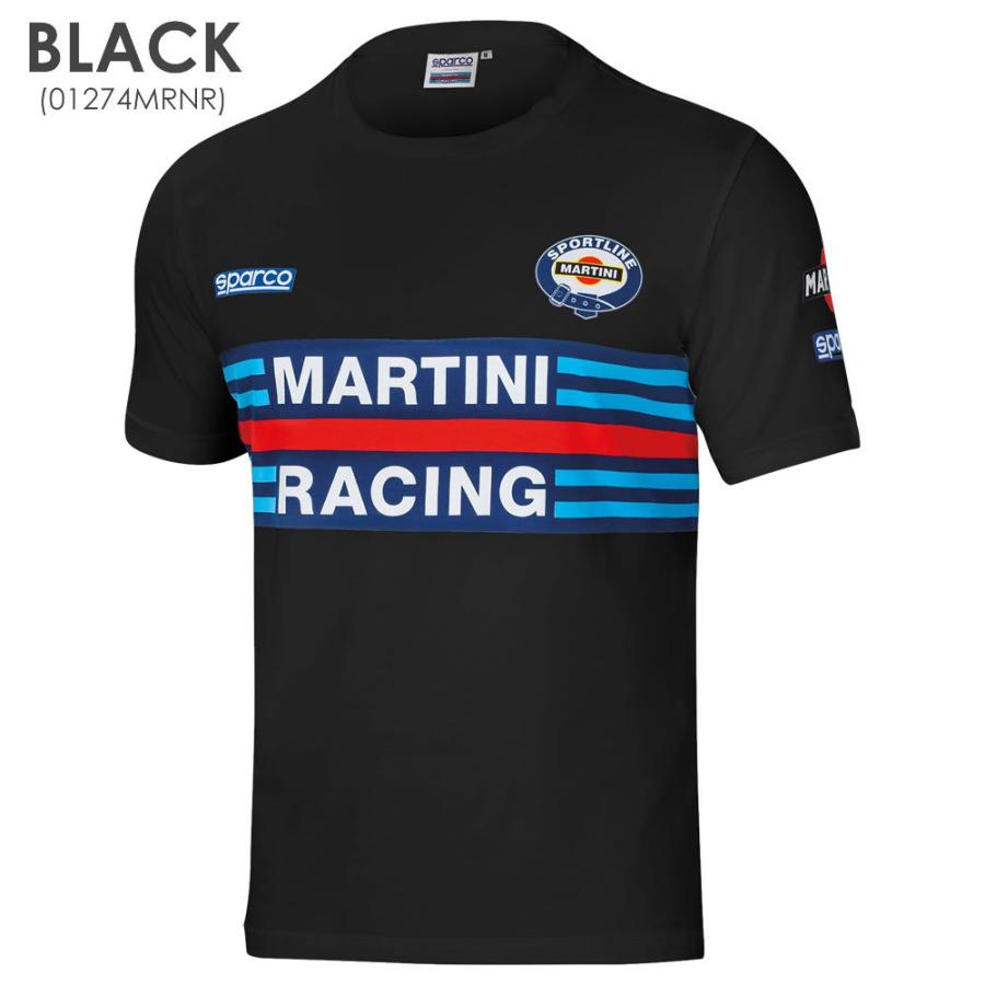 スパルコ×マルティーニレーシング Tシャツ REPLICA Sparco MARTINI RACING｜star5｜04