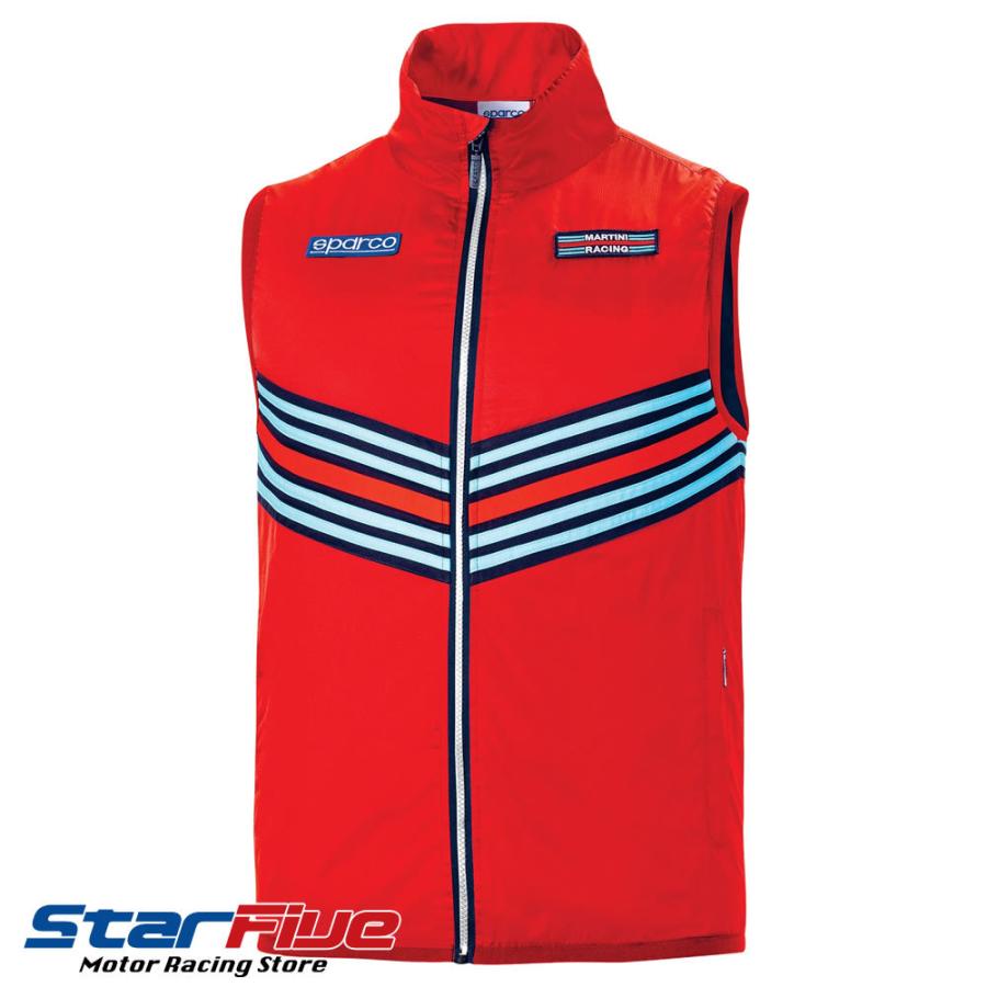 スパルコ×マルティーニレーシング ベスト REPLICA VEST Sparco MARTINI RACING Star5 スター