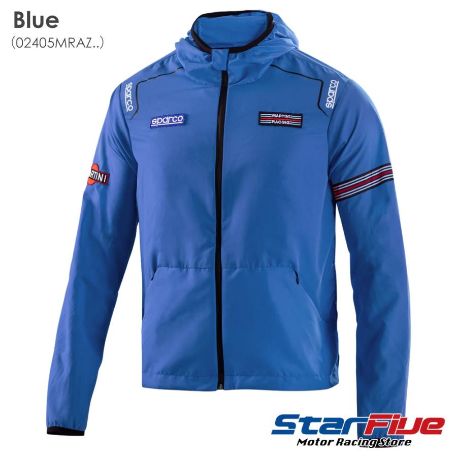sparco スパルコ×マルティーニレーシング ナイロンジャケット ウインド