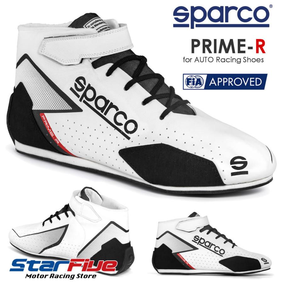 スパルコ レーシングシューズ 車 バイク 自転車 4輪用 Prime R Sparco プライム Sparco プライム Fia56