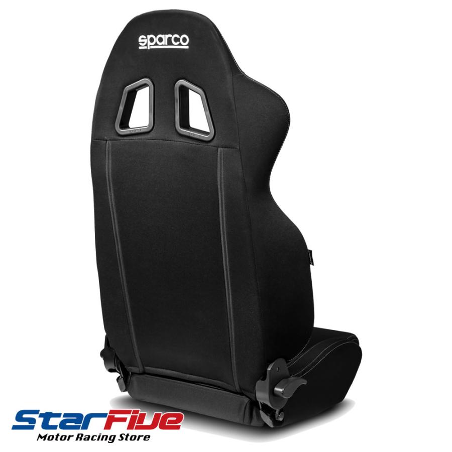 スズキ スイフト CBA-ZC33S用 スパルコ セミバケットシート R100J + シートレールセット 保安基準準拠 車検対応 Sparco | sparco | 05