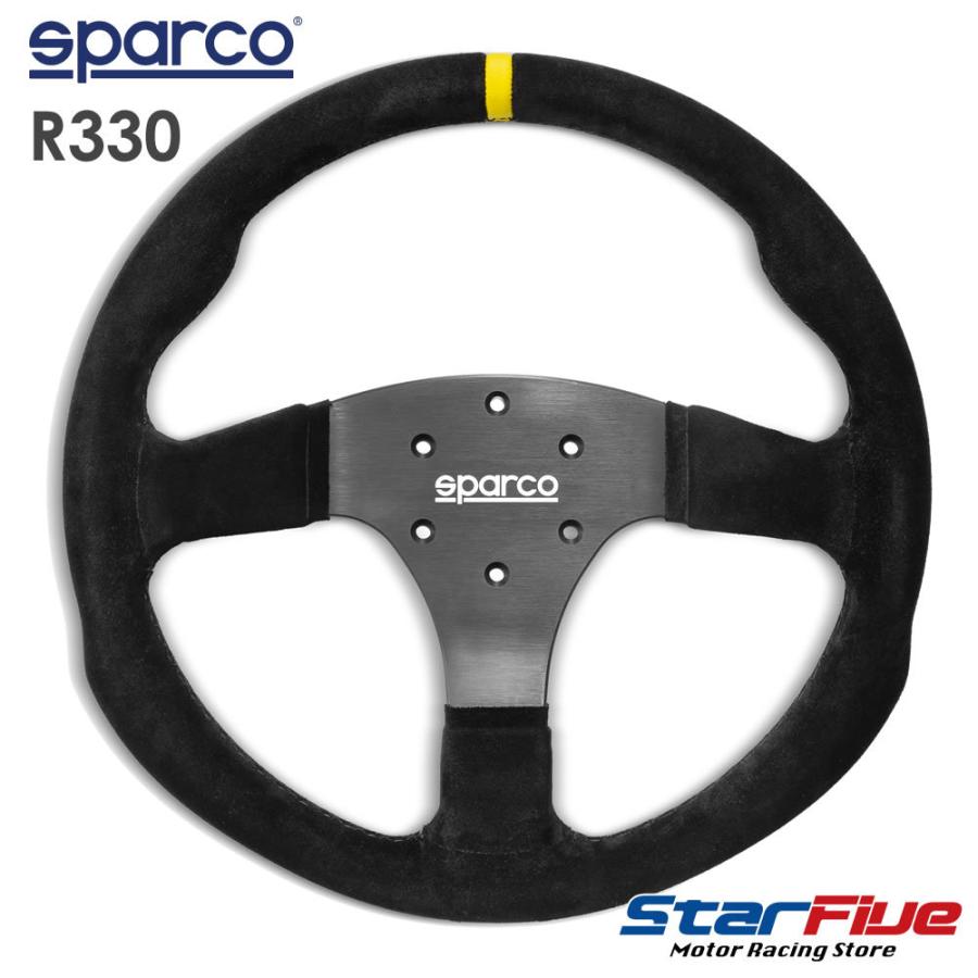 sparco ステアリング sparco スパルコ ステアリング R330 スエード バックスキン SUEDE