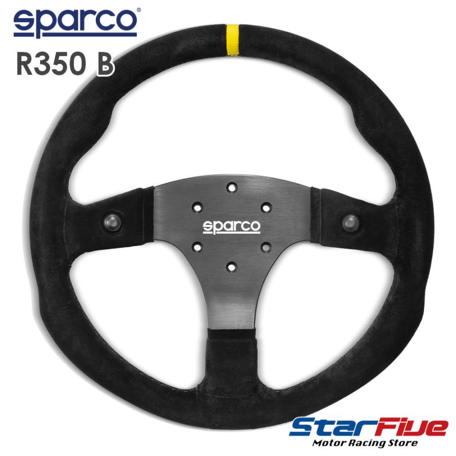 【定価4.9万】スパルコ スエード ステアリング sparco スパルコ ステアリング R350B スエード バックスキン SUEDE