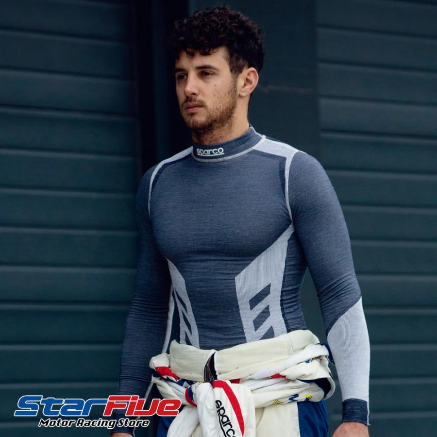 長袖 sparco 【セール】スパルコ アンダーウェア 長袖シャツ RW-10