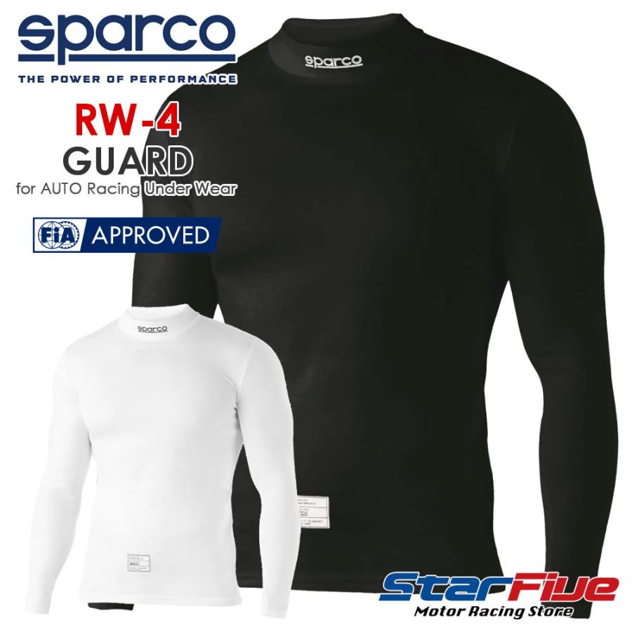 sparco スパルコ 耐火シャツ 4輪用 RW-4 アンダーウェア FIA8856-2018