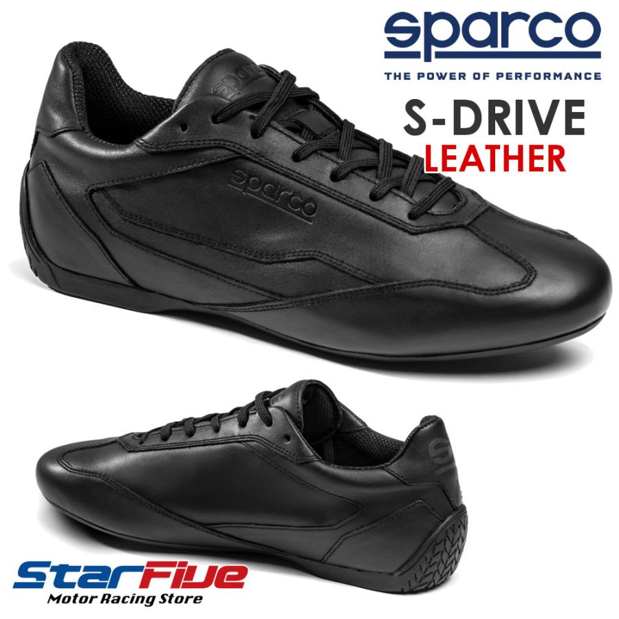 sparco スパルコ ドライビングシューズ S-DRIVE LEATHER エスドライブ