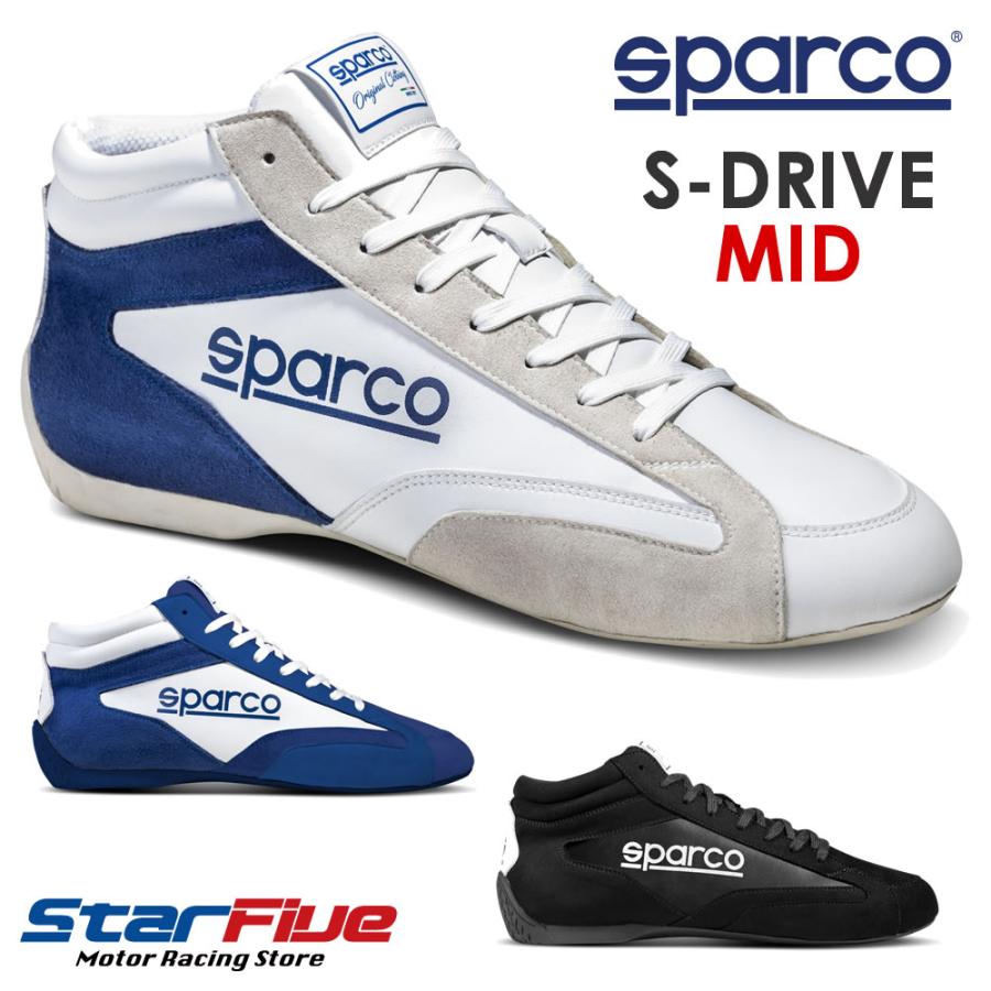 sparco スパルコ ドライビングシューズ S-DRIVE MID エス sparco スパルコ ドライビングシューズ S-DRIVE MID エス