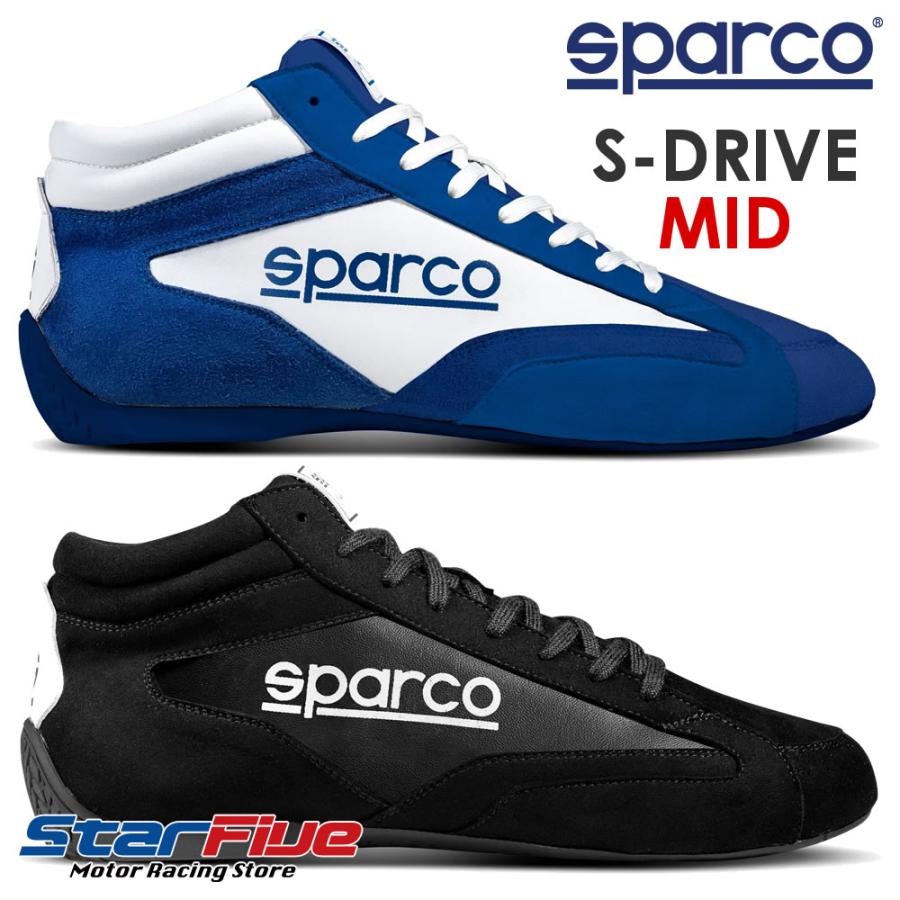 sparco スパルコ ドライビングシューズ S-DRIVE MID エスドライブ