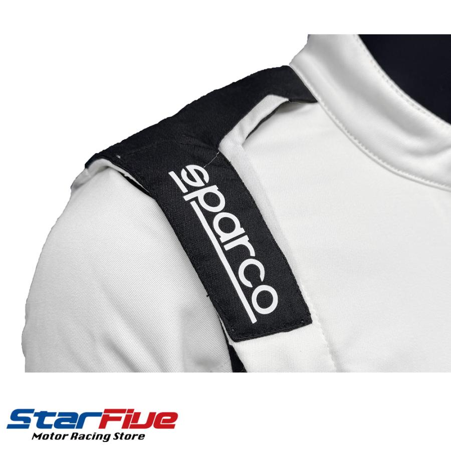 sparco スパルコ レーシングスーツ 4輪用 SPRINT ADVANCED WHITE