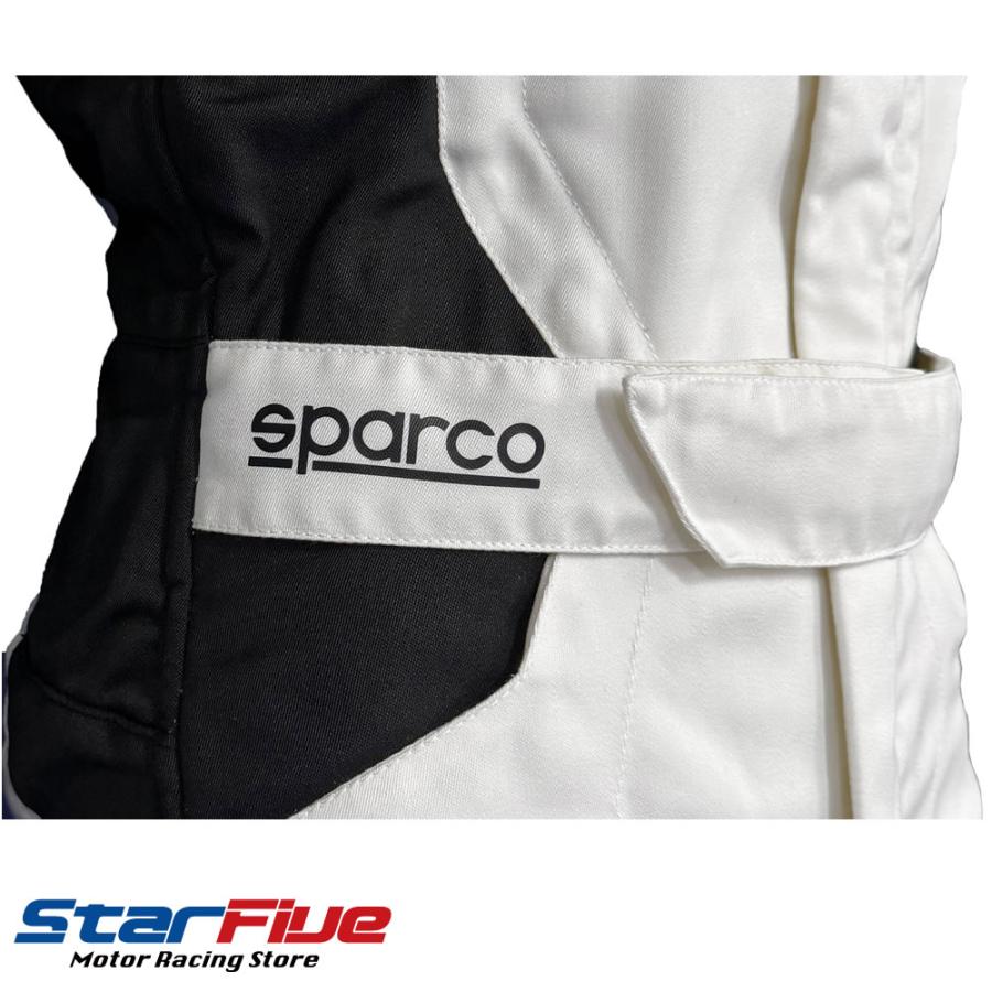 sparco スパルコ レーシングスーツ 4輪用 SPRINT ADVANCED WHITE