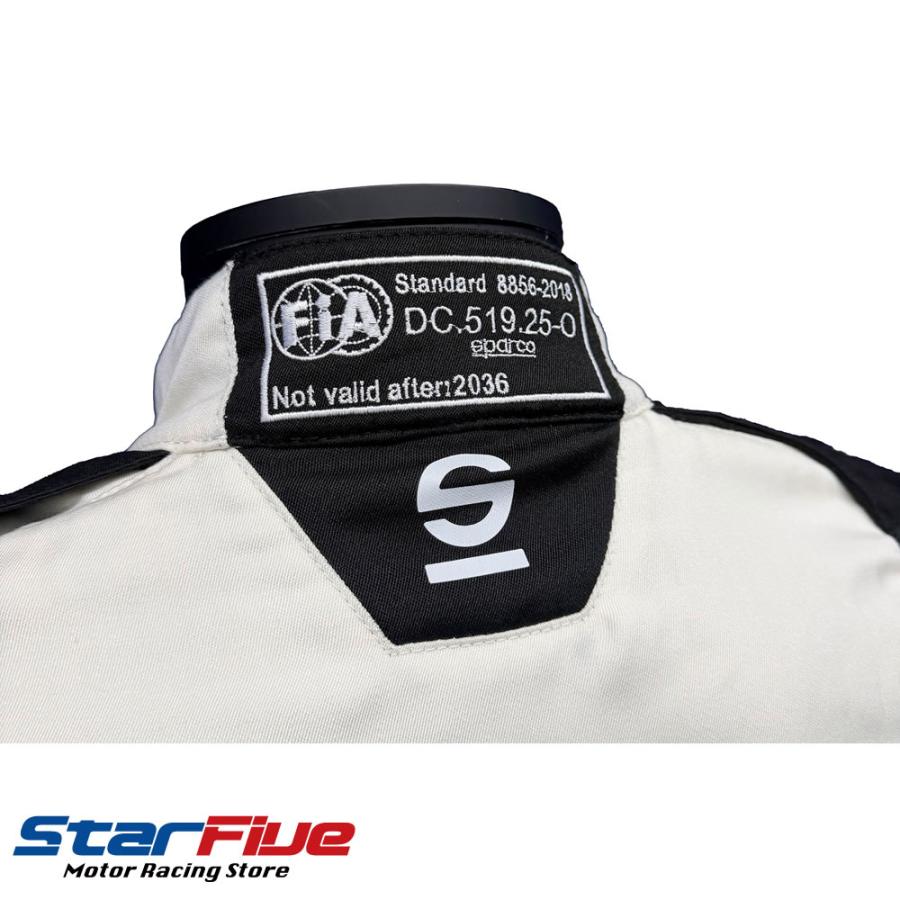 sparco スパルコ レーシングスーツ 4輪用 SPRINT ADVANCED WHITE