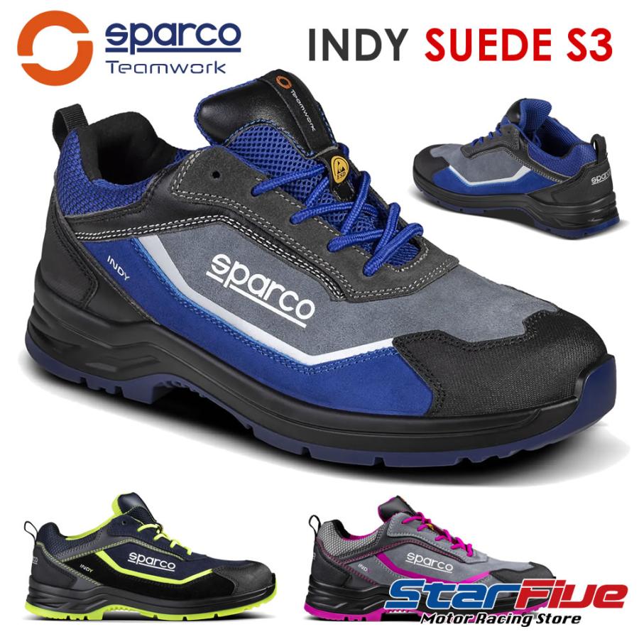 sparco スパルコ 安全靴 INDY SUEDE S3 インディ スエード ESD