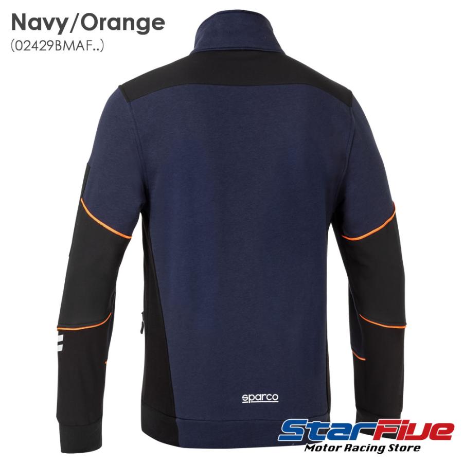 sparco スパルコ フルジップ スウェットジャケット TECH FULL ZIP