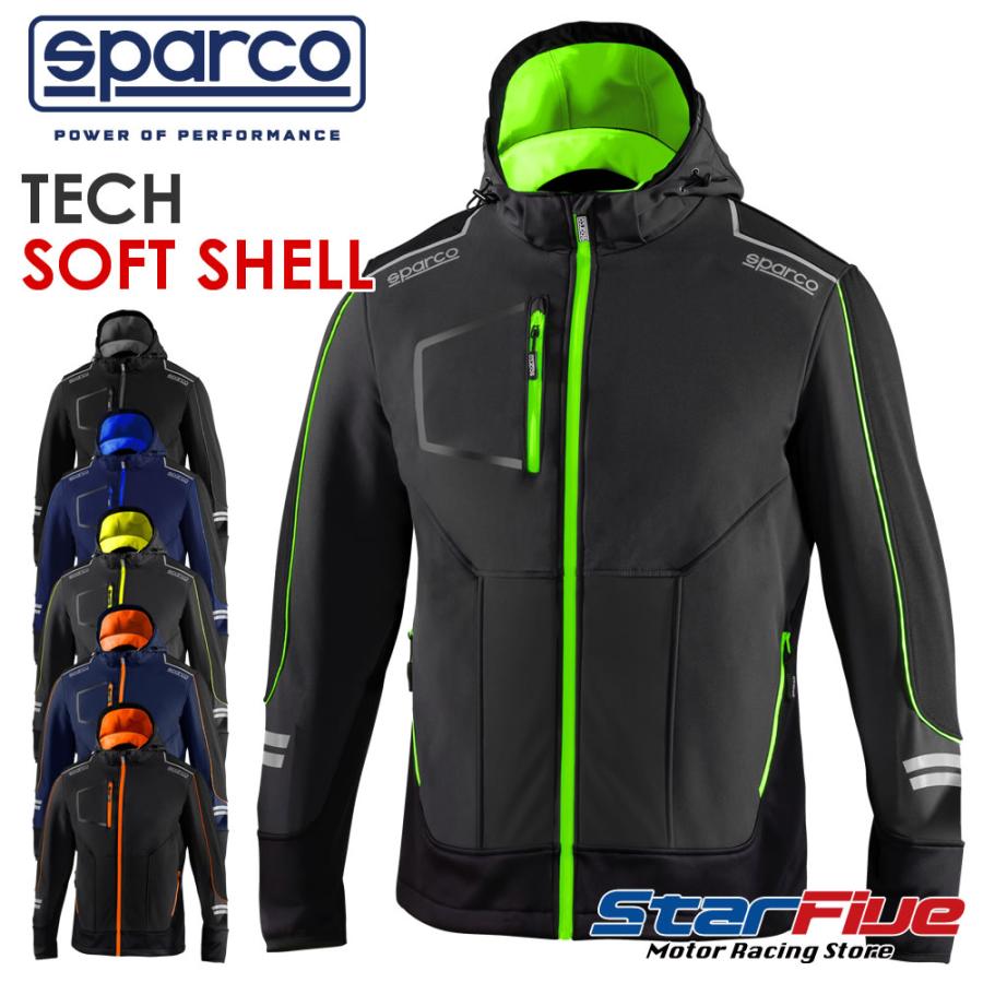sparco スパルコ ソフトシェル ジャケット TECH SOFT-SHELL