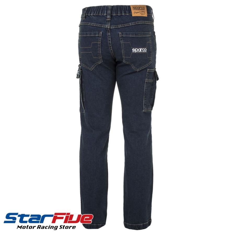スパルコ ワークパンツ TECH DENIM JEANS テック デニム ジーンズ ストレッチ Sparco 2026年継続モデル_2