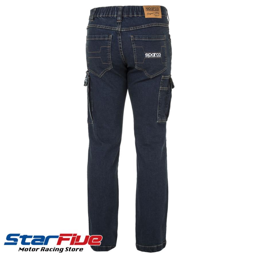 スパルコ ワークパンツ TECH DENIM JEANS テック デニム ジーンズ  ストレッチ Sparco 2024年モデル｜star5｜03