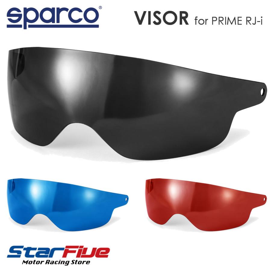 sparco スパルコ ヘルメット シールド PRIME RJ-i 用 LONG VISOR 