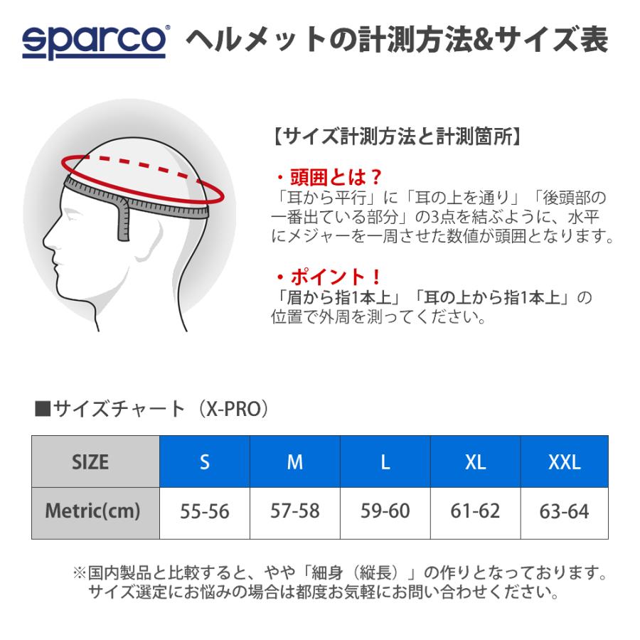 sparco スパルコ ヘルメット X-PRO GULF エックス プロ ガルフ フル