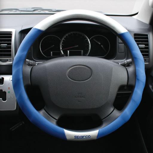 Sparco スパルコ ステアリングカバー カーボン Ver 2 ブルー Spc Handlecover Cb Star5 スターファイブ 通販 Yahoo ショッピング
