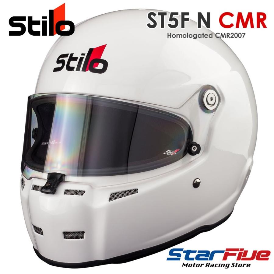 Stilo スティーロ レーシングカート向け HELMET ST5FN CMR Stilo スティーロヘルメット ST5F N CMR カート用 ホワイト CMR2016