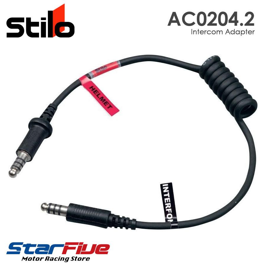 電源ケーブル スティーロヘルメット AC0204.2 ラジオ接続ケーブル ペルター製アンプ