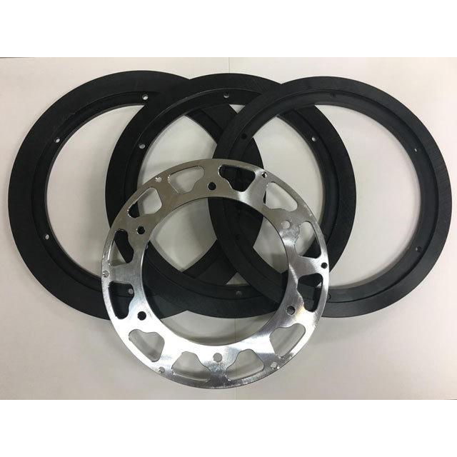 TripleK 翼　スプロケハブ　レーシングカート トリプルケー スプロケットハブ フローティング 翼 AKIRA クランプ 30