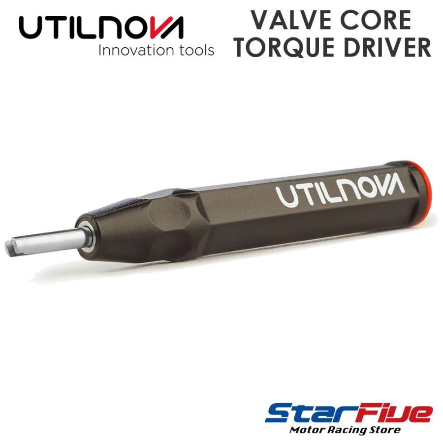 UTILNOVA バルブコアトルクドライバー SC02 トルクレンチ機能付き