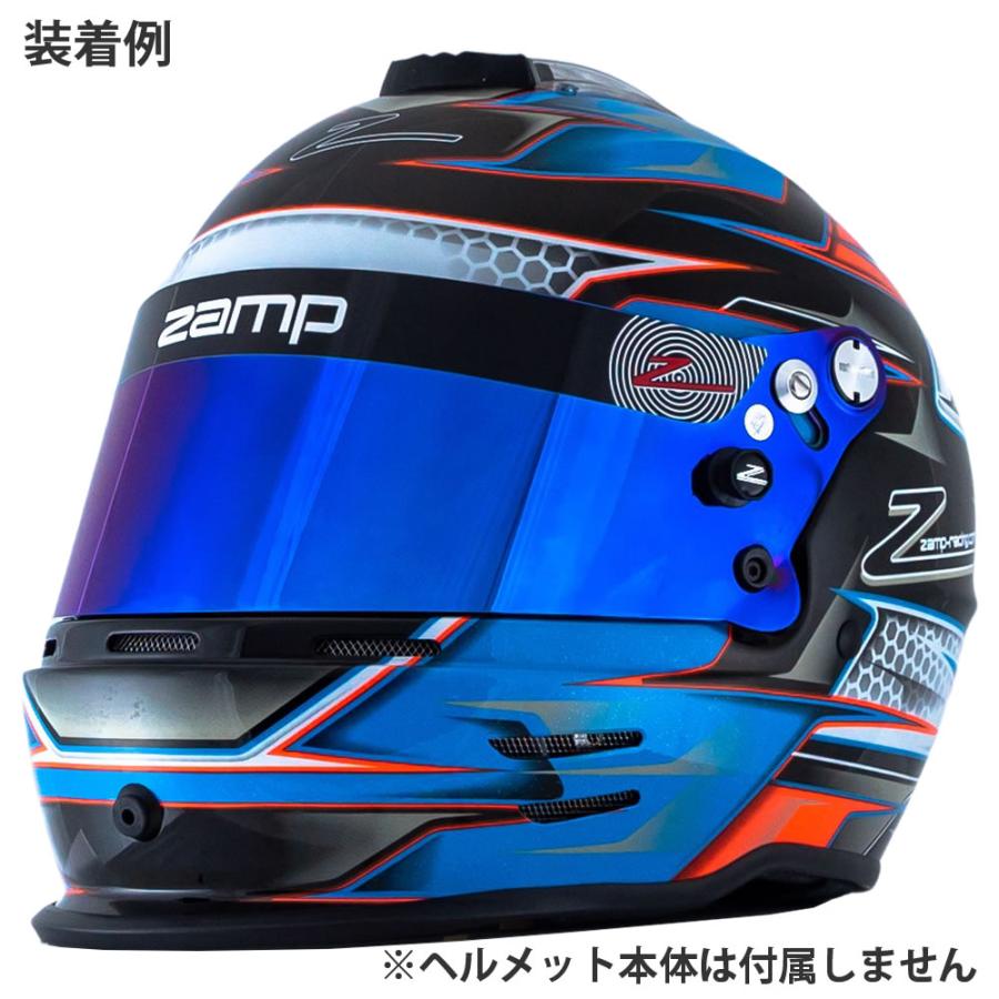 ZAMP HELMETS Z-20 Prism ミラーシールド ブループリズム HASZ20BP