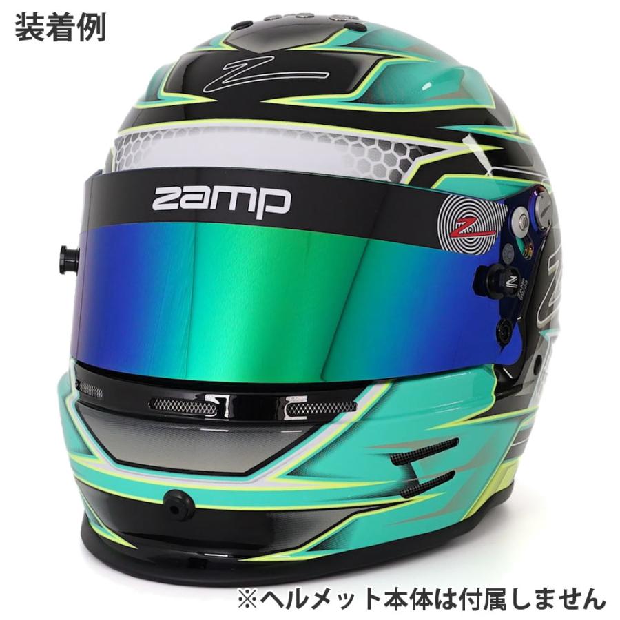ZAMP HELMETS Z-20 Prism ミラーシールド グリーンプリズム HASZ20GNP