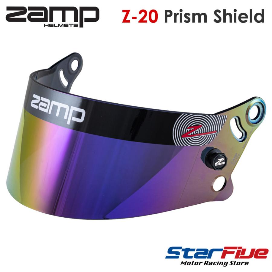 ZAMP HELMETS Z-20 Prism ミラーシールド パープルプリズム HASZ20PP