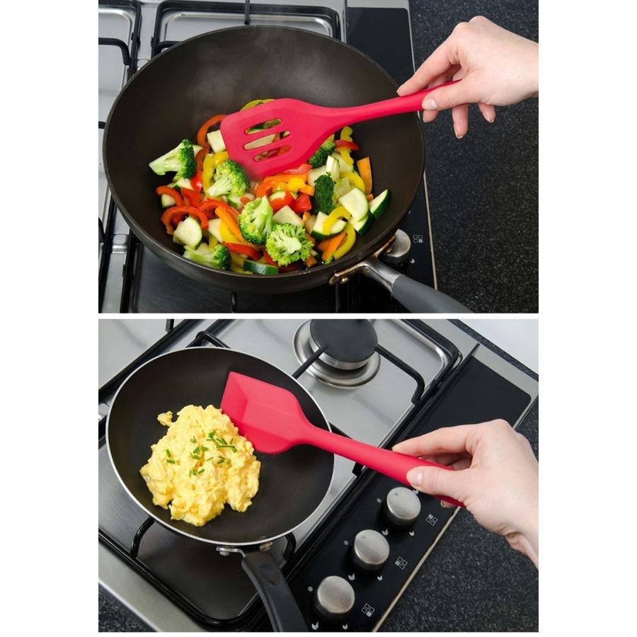 新生活 キッチンツール クッキング用品 シリコン製  10点 セット 引越し 耐熱 調理ツール 収納簡単 安全　送料無料 |  | 13