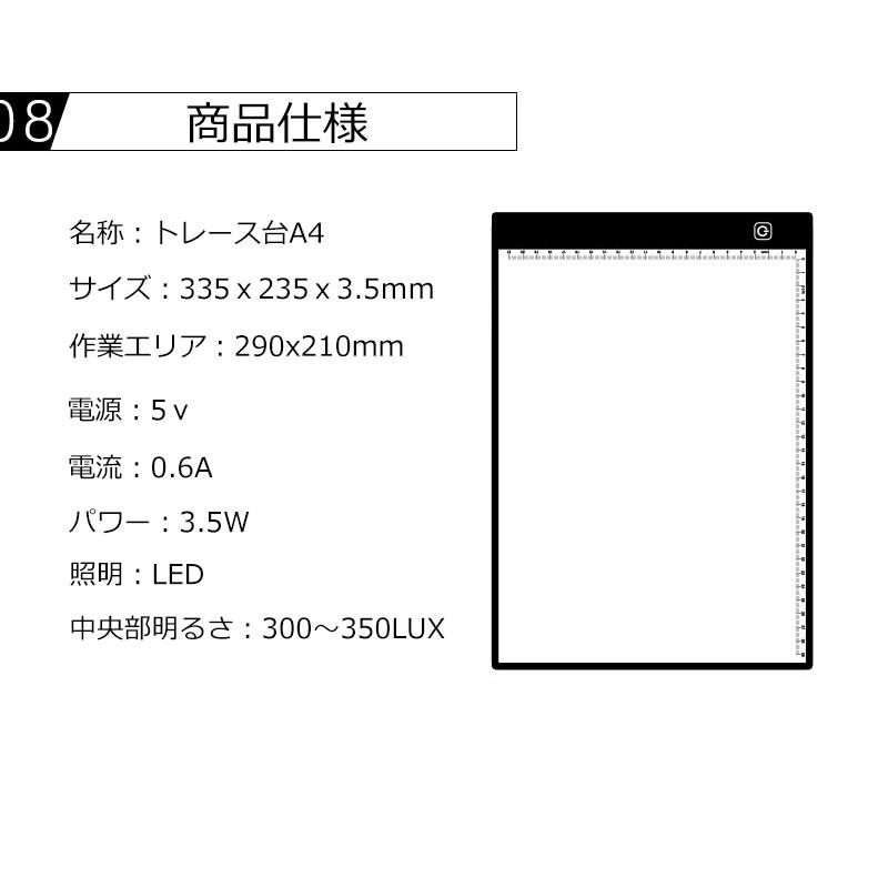 トレース台 ライトアップボード Led 目盛り付き トレーサー タッチセンサー 明るさ調節 高感度 Usb給電 設計 デッサン イラスト マンガ お絵かき 送料無料 116 Staraba 通販 Yahoo ショッピング