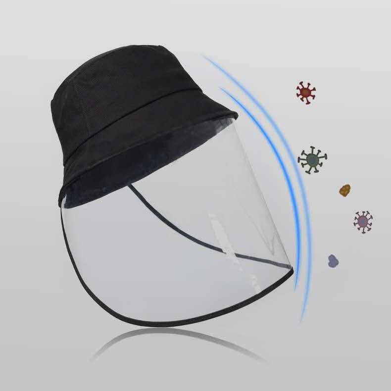 フェイスシールド 飛沫防止 ウイルス ハット  帽子 取り外し可 フェイスカバー クリックポスト 送料無料 |  | 03