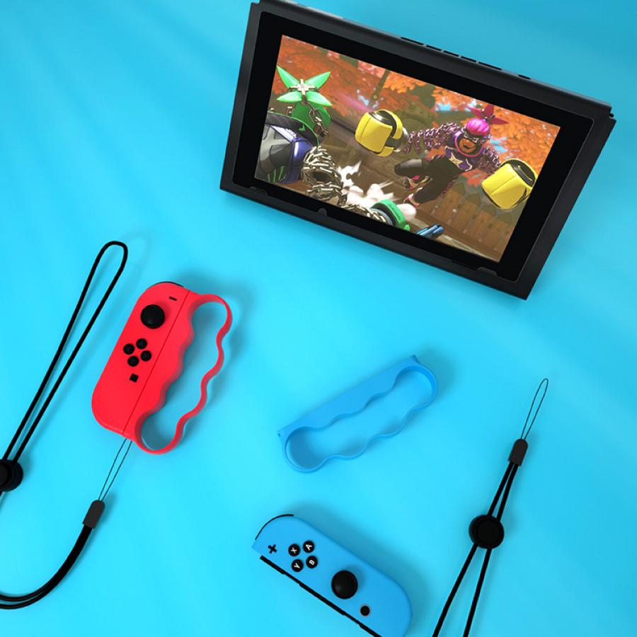 ニンテンドー スイッチ Nintendo Switch Fit Boxing 対応 コントローラーフィットボクシング グリップ クリックポスト 送料無料｜staraba｜02