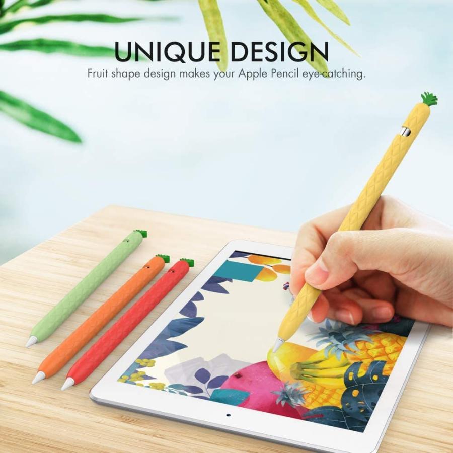 Apple Pencil シリコンカバー 可愛い アップルペンシル タッチペン タブレット Ipad 送料無料