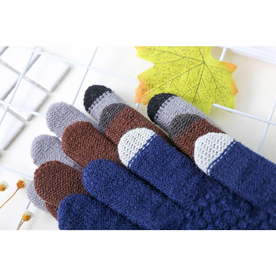 可愛い シンプル 手袋 スマホタッチ 毛糸 スマホ対応手袋 スマートフォン 滑り止め グローブ タッチパネル ポイント消化 送料無料 |  | 02