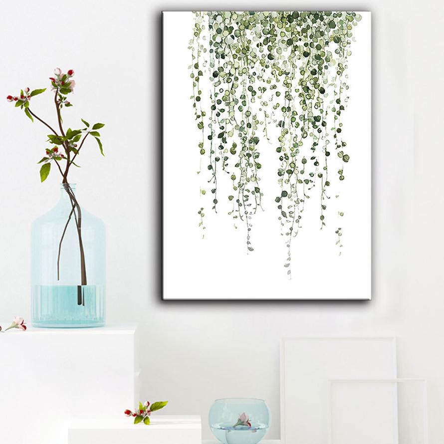 2枚セット ファブリック 絵画 インテリア 絵 植物 プラント 人気 30