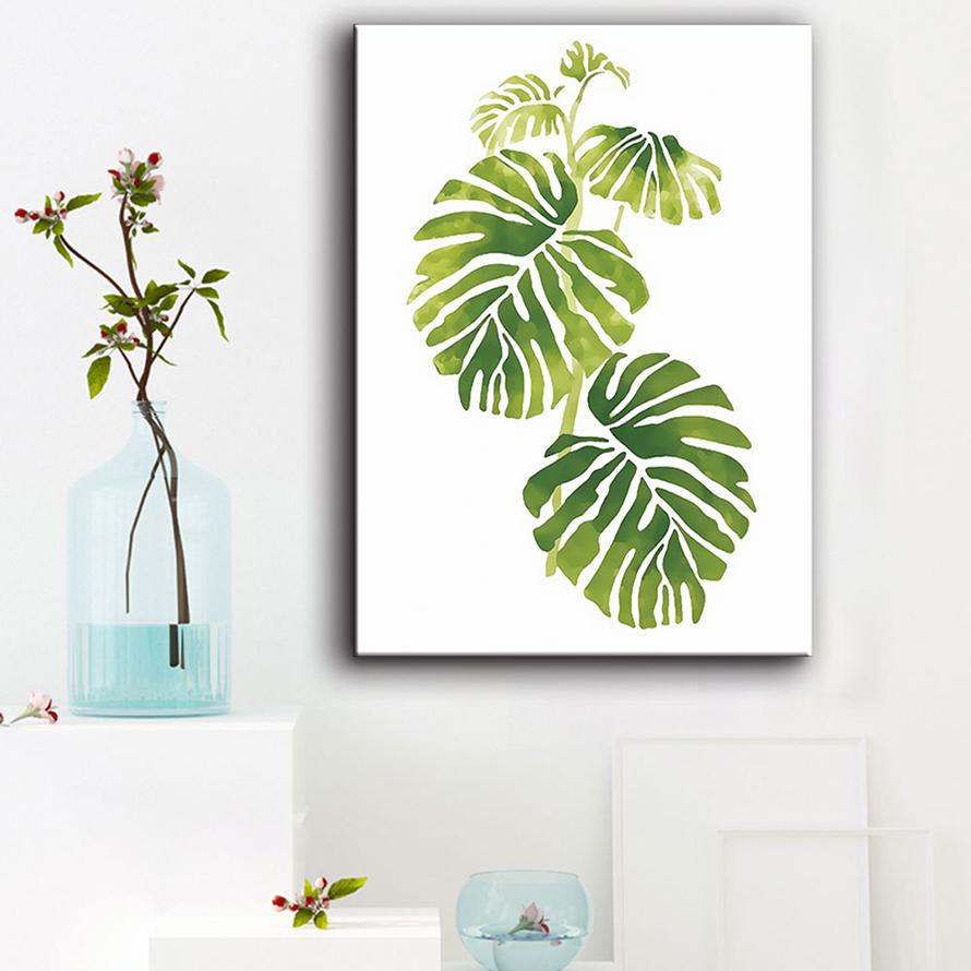 2枚セット ファブリック 絵画 インテリア 絵 植物 プラント 人気 30