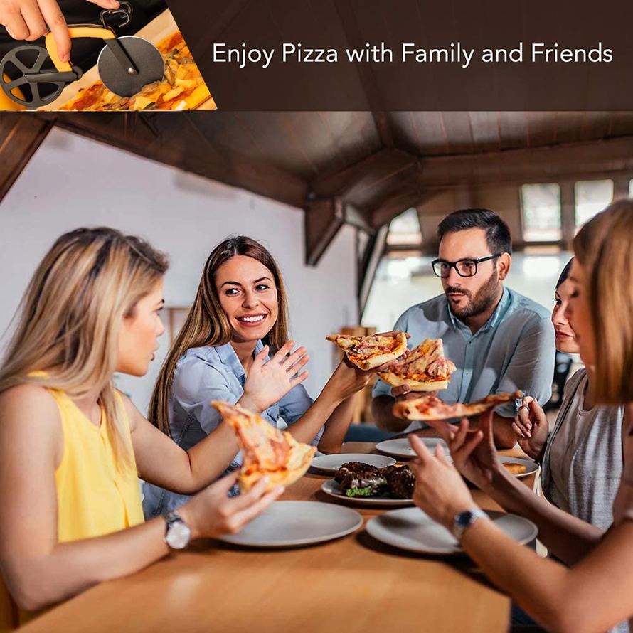 ピザカッター 自転車　ピザ 小 ピザ調理器具　ピザナイフピザ作り道具 お好み焼き　好み焼きカット　送料無料 |  | 05