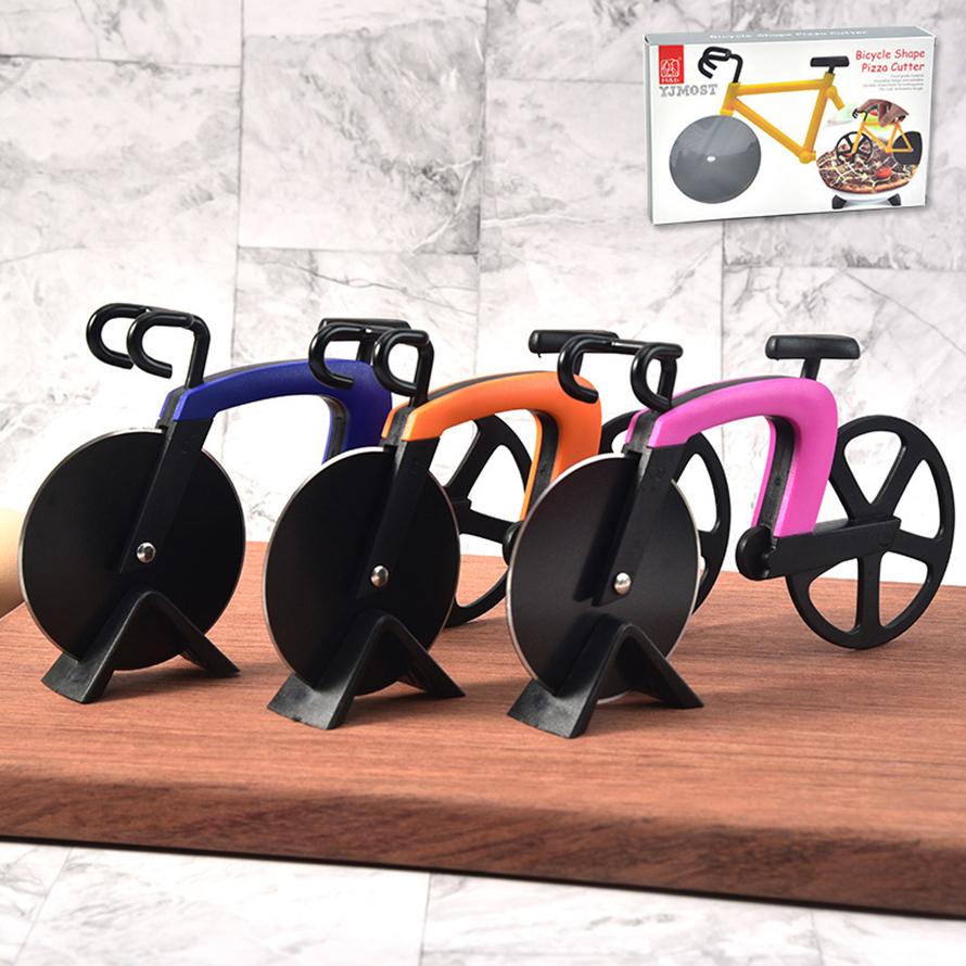 ピザカッター 自転車　ピザ 小 ピザ調理器具　ピザナイフピザ作り道具 お好み焼き　好み焼きカット　送料無料 |  | 10