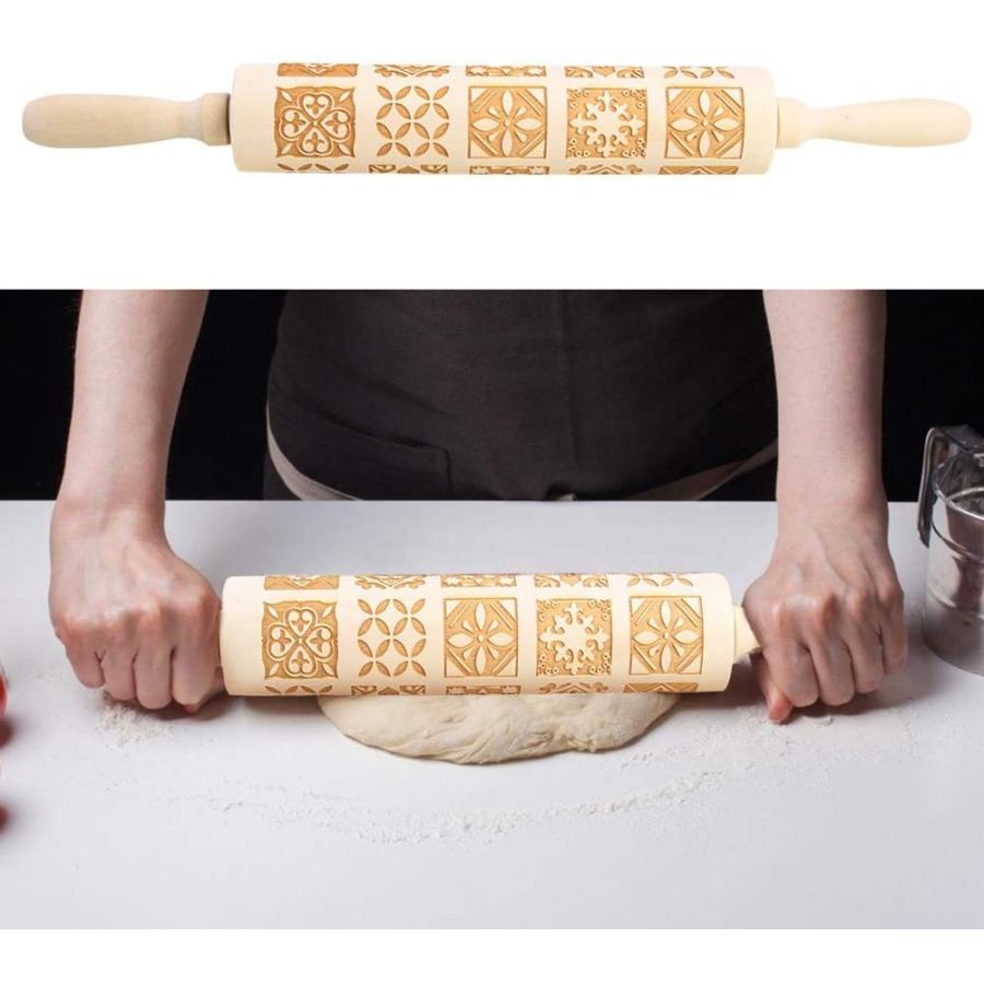 クッキー用のめん棒 木製 めん棒 35cm クッキー道具 メン棒 麺棒 クッキー作り お菓子作り クッキー 使いやすい 送料無料 271 Staraba 通販 Yahoo ショッピング